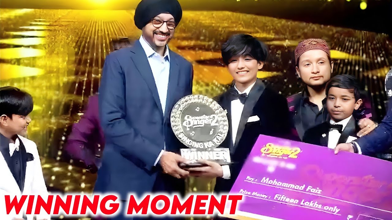 Mohammad Faiz is winner of Superstar Singer 2