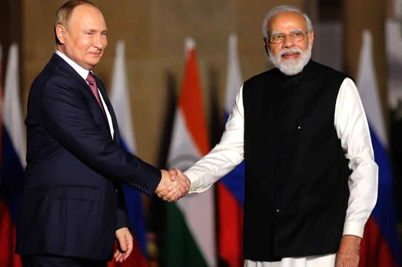 modi and putin