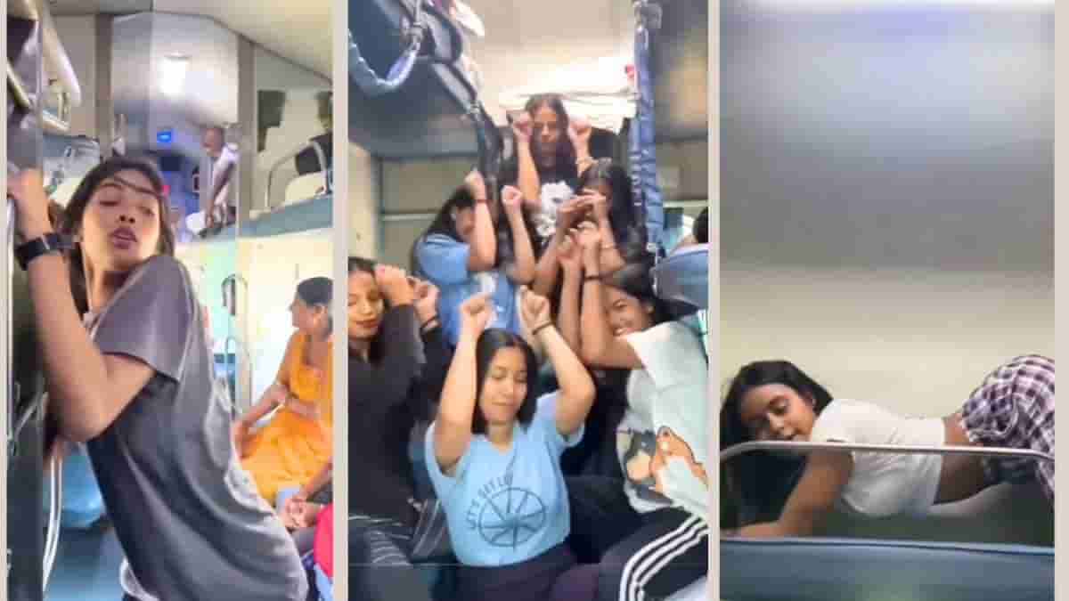 Train Grl Viral Video