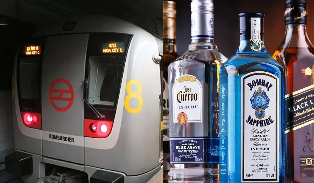 Delhi Metro Allows Passengers To Carry Two Sealed Bottles of Alcohol on Trains